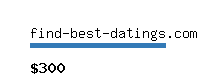 find-best-datings.com Website value calculator