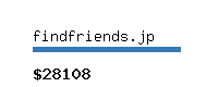 findfriends.jp Website value calculator