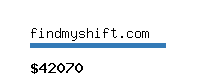 findmyshift.com Website value calculator