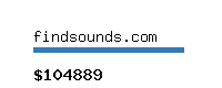 findsounds.com Website value calculator