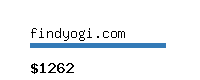 findyogi.com Website value calculator