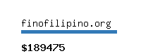 finofilipino.org Website value calculator