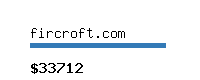 fircroft.com Website value calculator