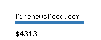 firenewsfeed.com Website value calculator