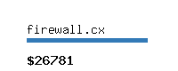 firewall.cx Website value calculator