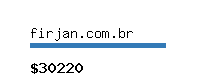 firjan.com.br Website value calculator