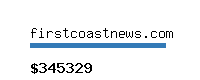 firstcoastnews.com Website value calculator