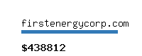 firstenergycorp.com Website value calculator