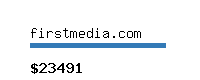 firstmedia.com Website value calculator