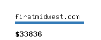 firstmidwest.com Website value calculator