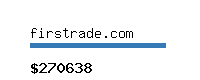 firstrade.com Website value calculator