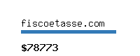 fiscoetasse.com Website value calculator