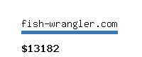 fish-wrangler.com Website value calculator