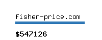 fisher-price.com Website value calculator