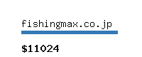 fishingmax.co.jp Website value calculator