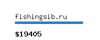 fishingsib.ru Website value calculator