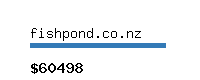 fishpond.co.nz Website value calculator