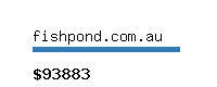 fishpond.com.au Website value calculator