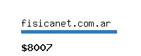 fisicanet.com.ar Website value calculator