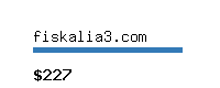 fiskalia3.com Website value calculator
