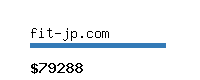 fit-jp.com Website value calculator