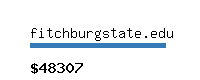 fitchburgstate.edu Website value calculator