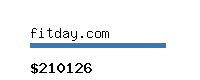fitday.com Website value calculator