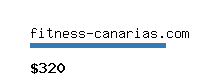 fitness-canarias.com Website value calculator