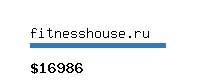 fitnesshouse.ru Website value calculator