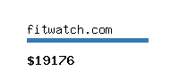 fitwatch.com Website value calculator