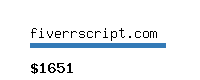 fiverrscript.com Website value calculator