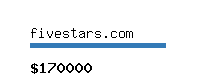 fivestars.com Website value calculator