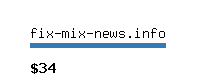 fix-mix-news.info Website value calculator