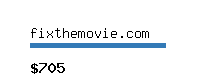 fixthemovie.com Website value calculator