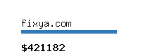 fixya.com Website value calculator