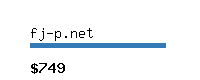 fj-p.net Website value calculator