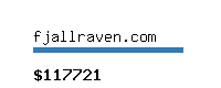 fjallraven.com Website value calculator