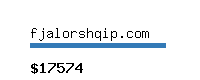 fjalorshqip.com Website value calculator