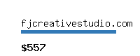 fjcreativestudio.com Website value calculator