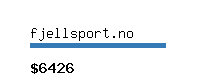 fjellsport.no Website value calculator