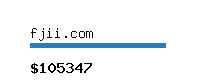 fjii.com Website value calculator