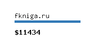 fkniga.ru Website value calculator