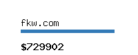 fkw.com Website value calculator