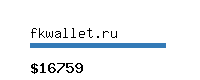 fkwallet.ru Website value calculator