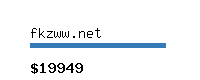 fkzww.net Website value calculator