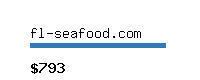 fl-seafood.com Website value calculator