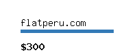 flatperu.com Website value calculator