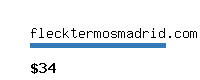 flecktermosmadrid.com Website value calculator