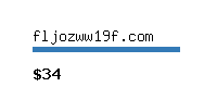 fljozww19f.com Website value calculator