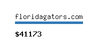 floridagators.com Website value calculator